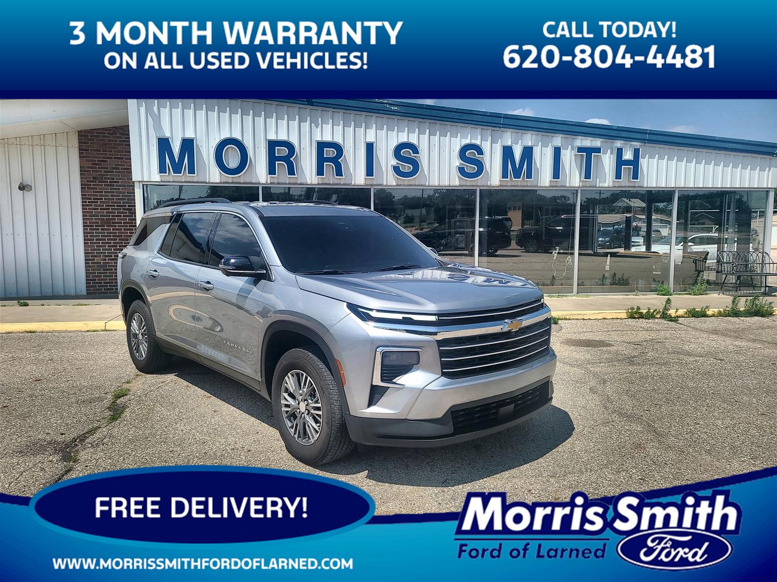 Sterling Gray Metallic 2025 Chevrolet Traverse LT FWD SUV / Crossover Front-Wheel Drive 8-Speed Automatic
