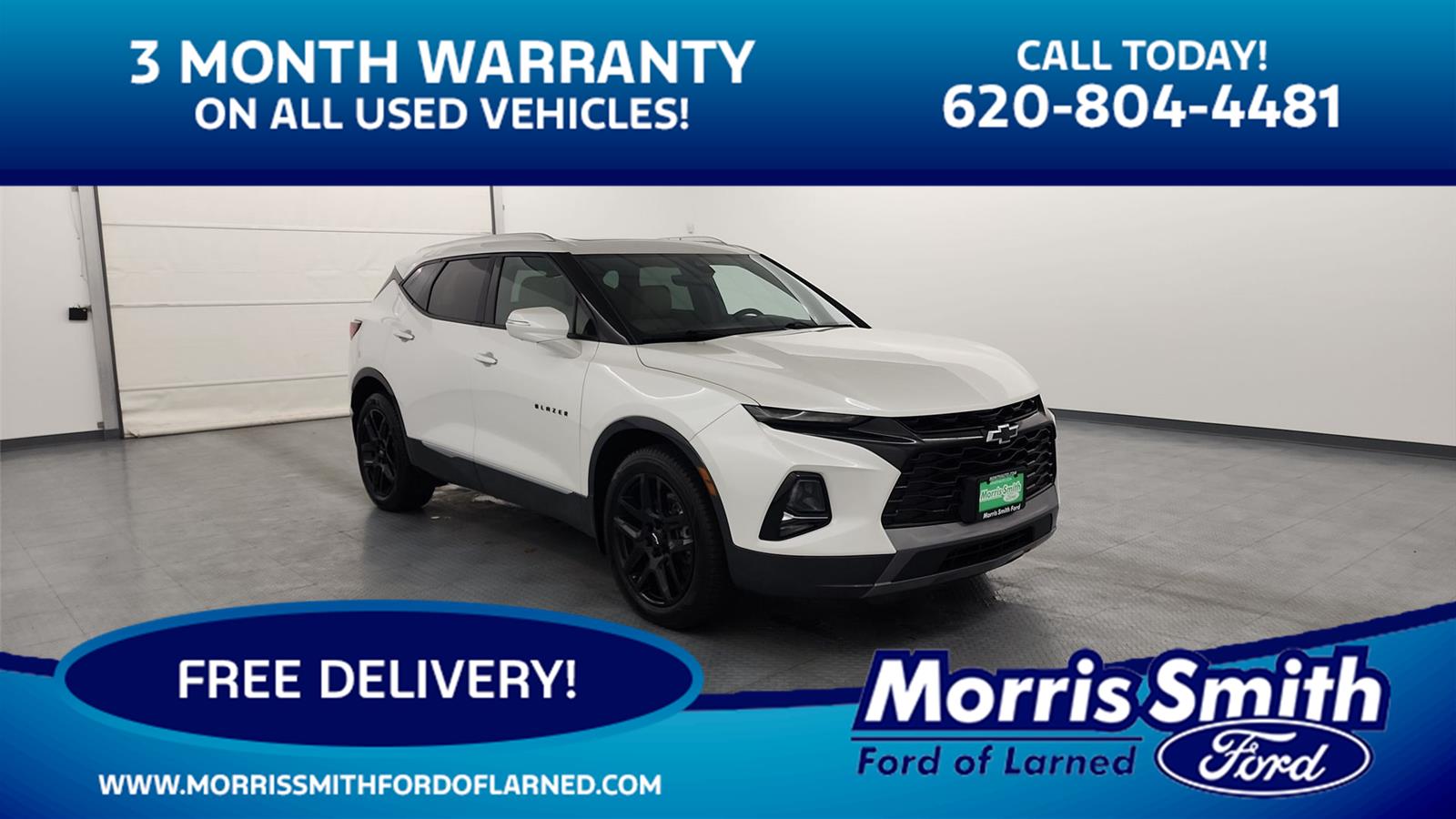 White (Iridescent Pearl Tricoat) 2022 Chevrolet Blazer SUV / Crossover All-Wheel Drive 9-Speed Automatic