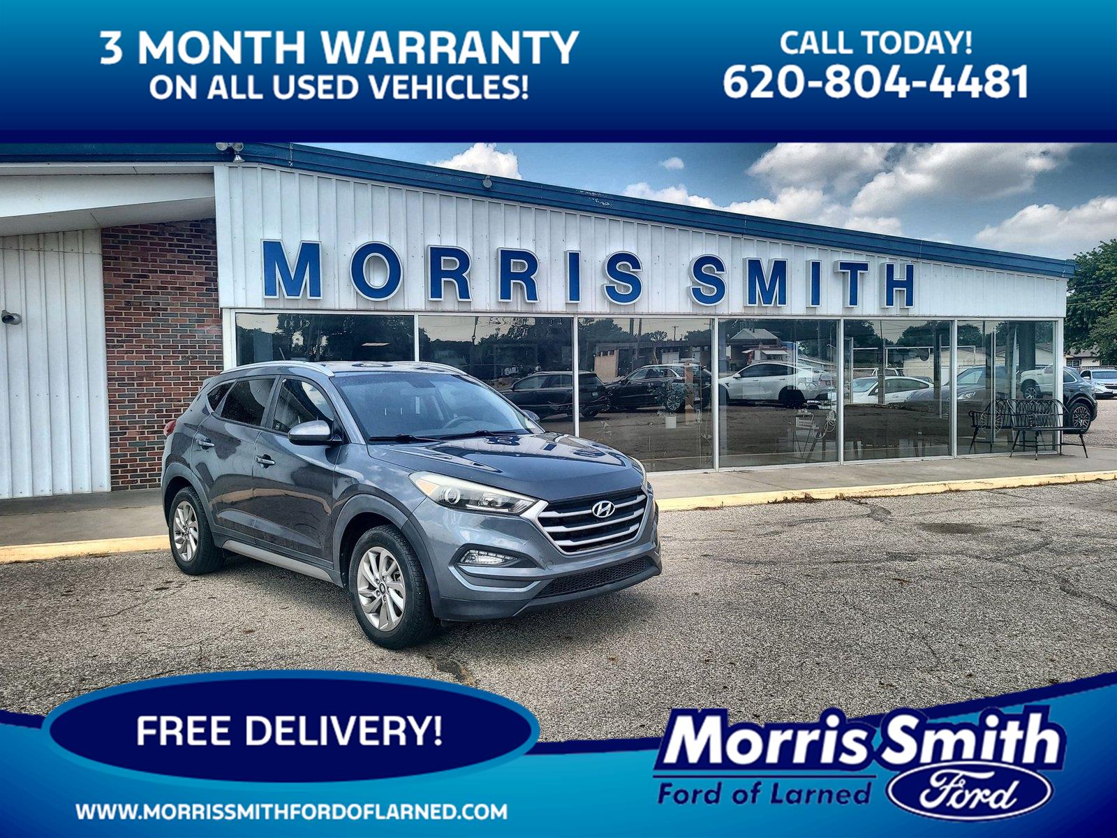 Coliseum Gray 2017 Hyundai Tucson SUV / Crossover Front-Wheel Drive 6-Speed Automatic