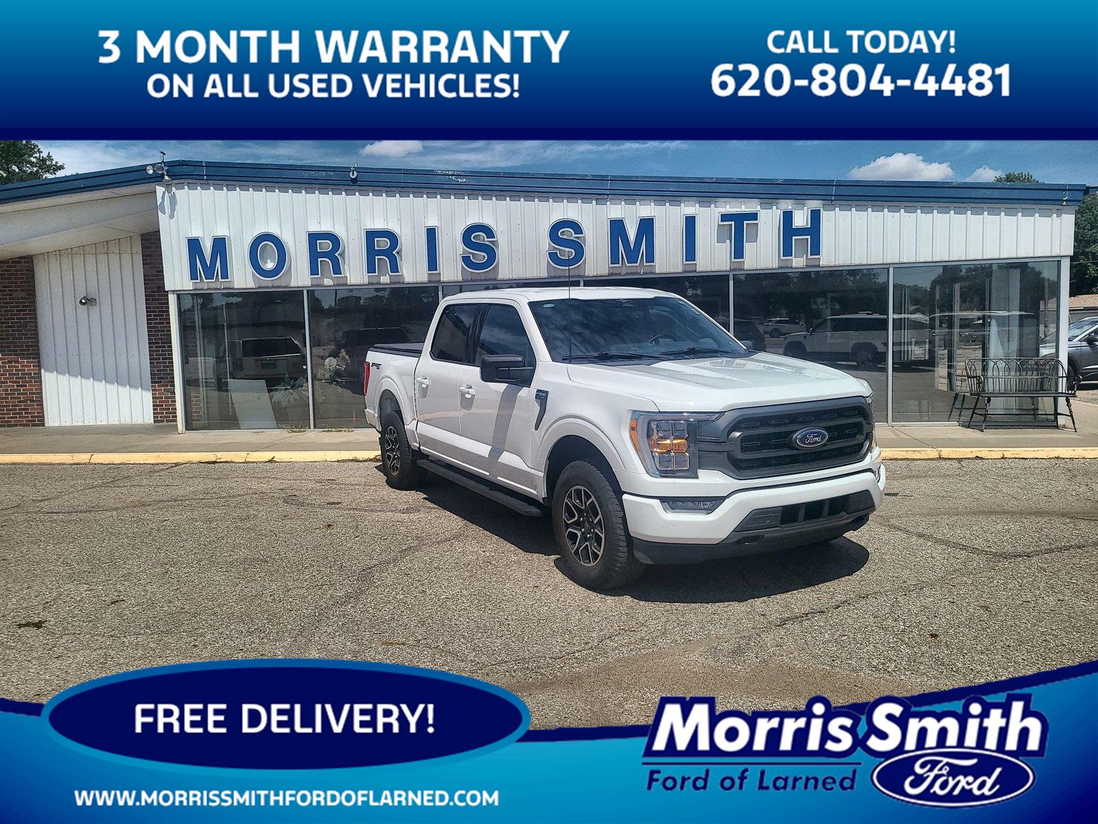 Oxford White 2023 Ford F-150 Pickup Truck Four-Wheel Drive Automatic