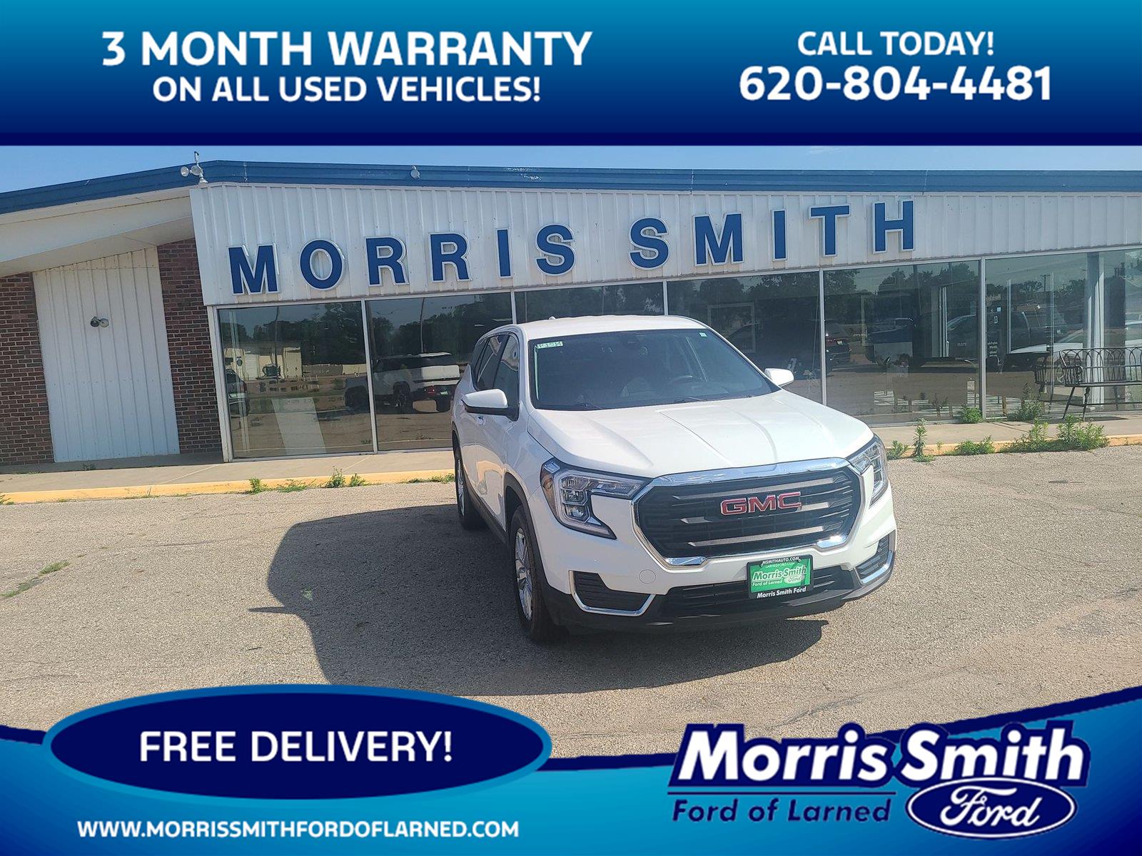Summit White 2024 GMC Terrain SUV / Crossover All-Wheel Drive 9-Speed Automatic Overdrive