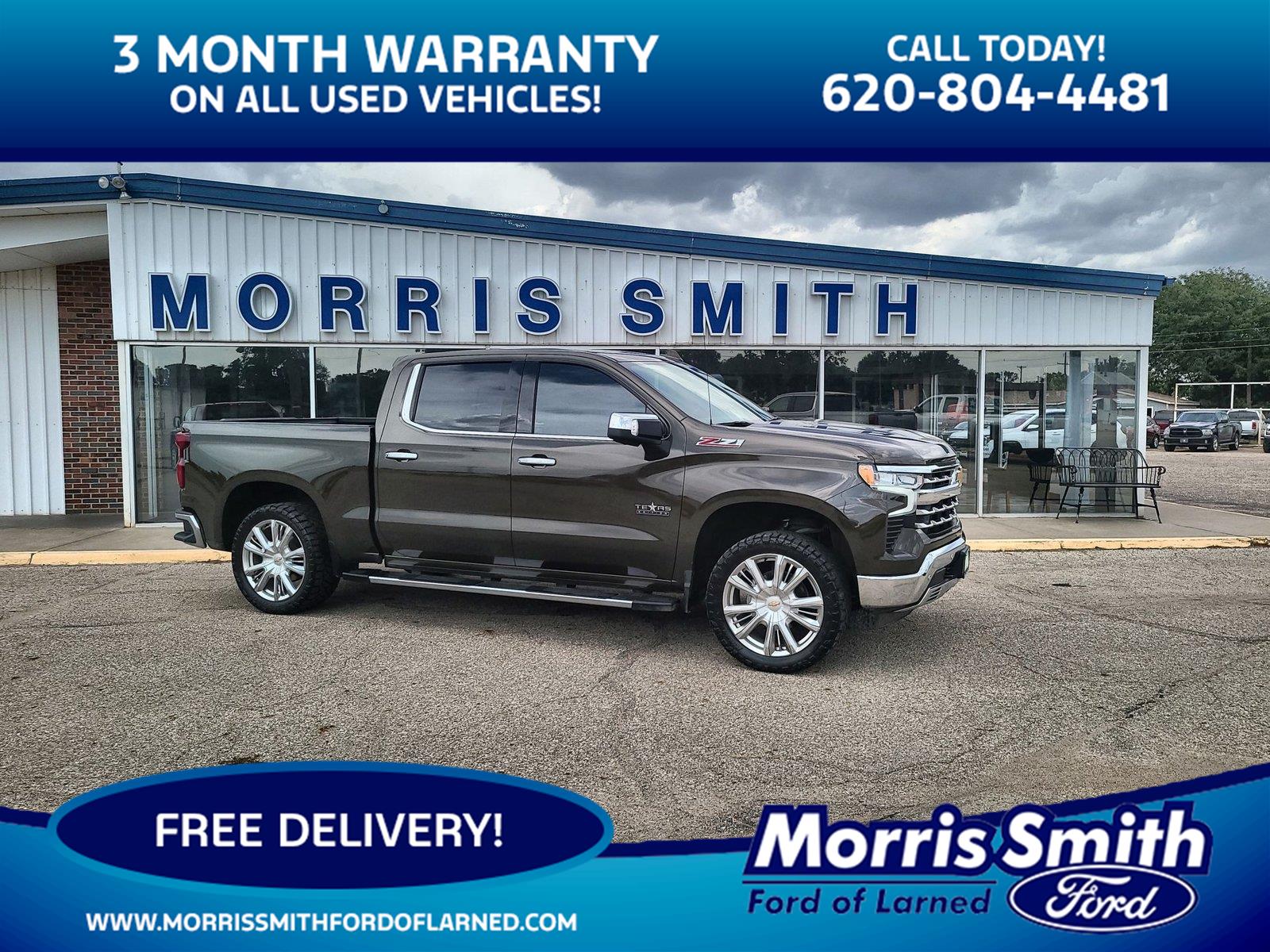 Harvest Bronze Metallic 2023 Chevrolet Silverado 1500 Pickup Truck Four-Wheel Drive Automatic