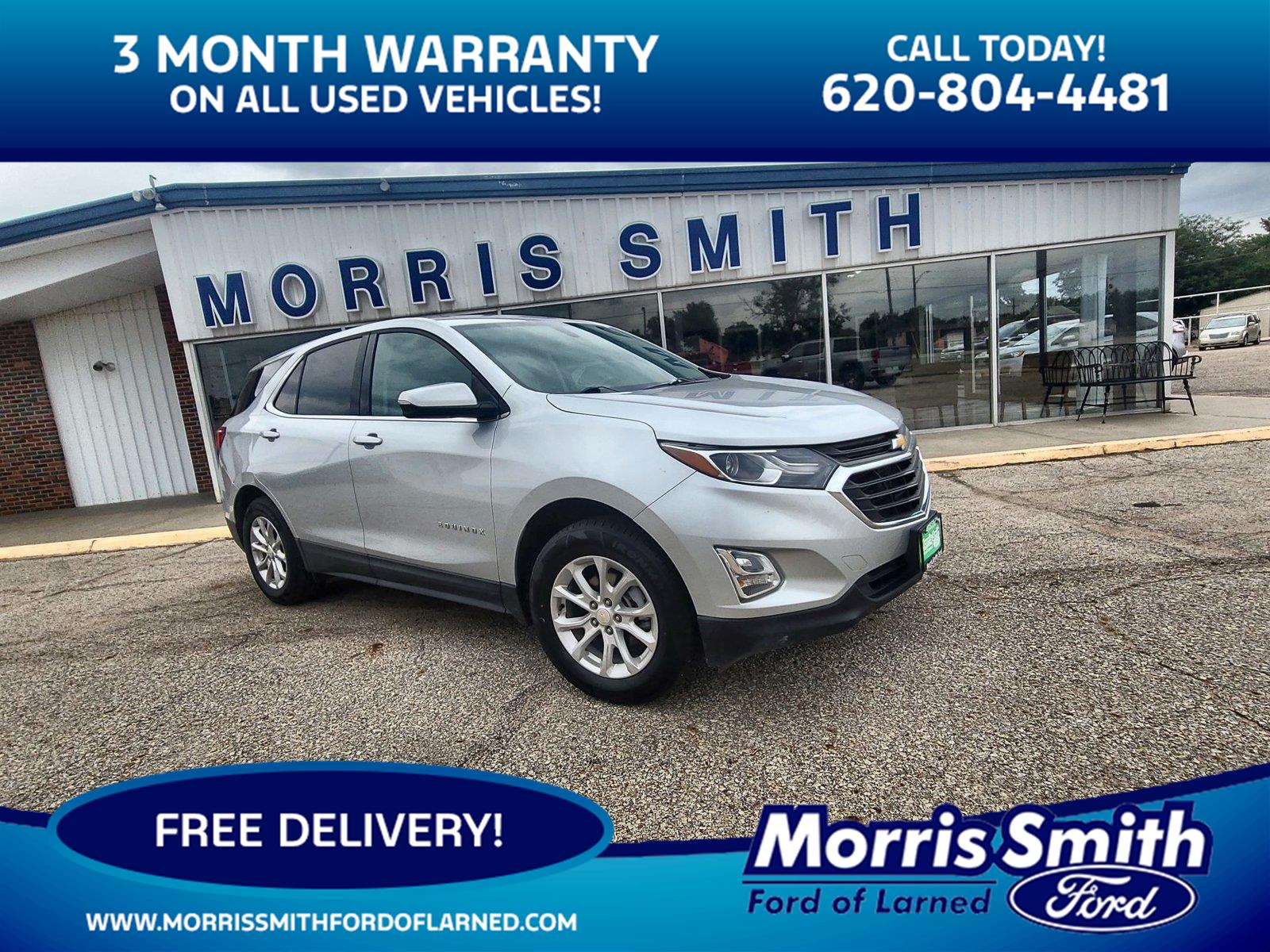 Silver Ice Metallic 2019 Chevrolet Equinox SUV / Crossover Four-Wheel Drive 6-Speed Automatic Overdrive