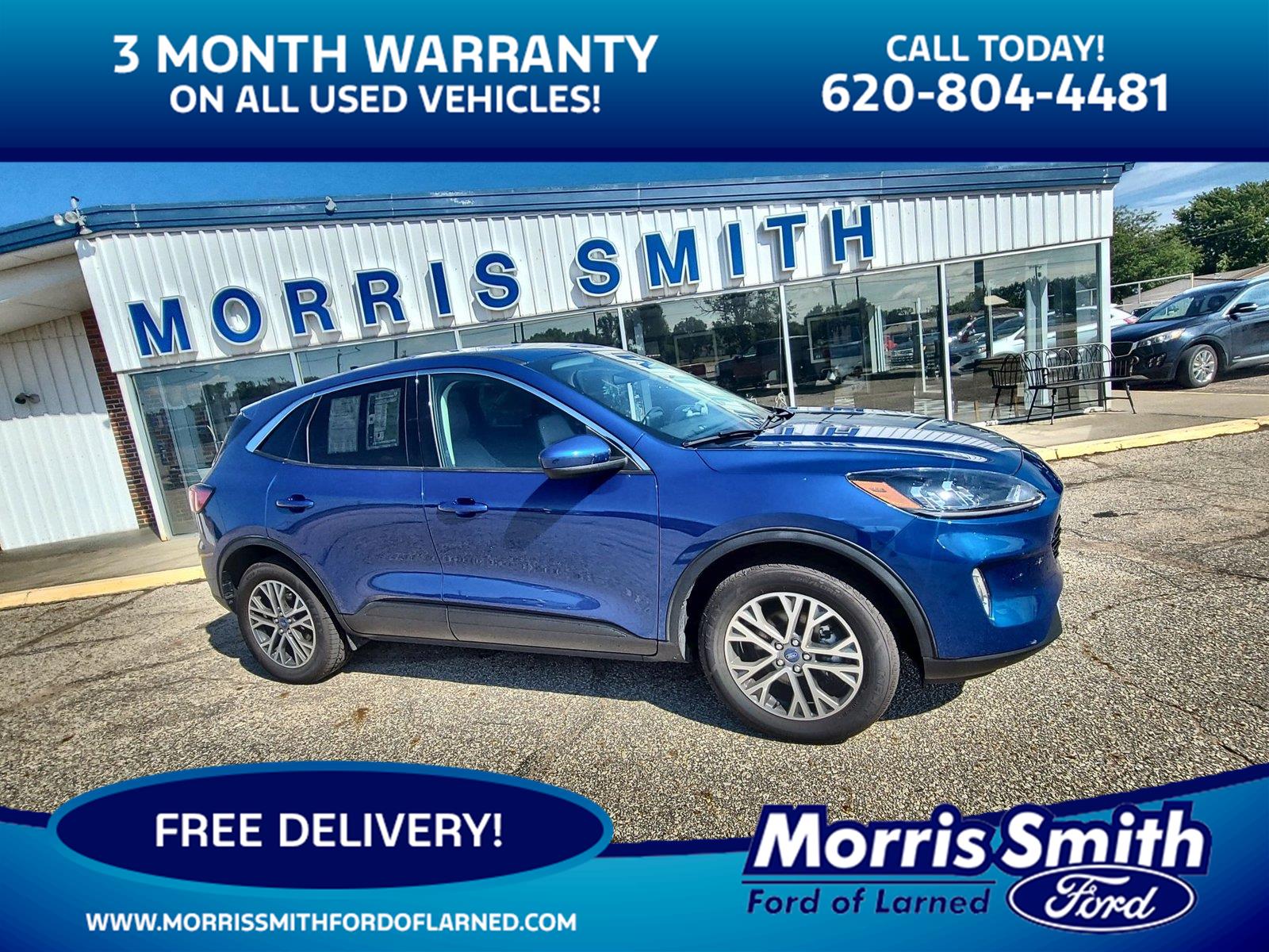 Atlas Blue Metallic 2022 Ford Escape SUV / Crossover All-Wheel Drive 8-Speed Automatic