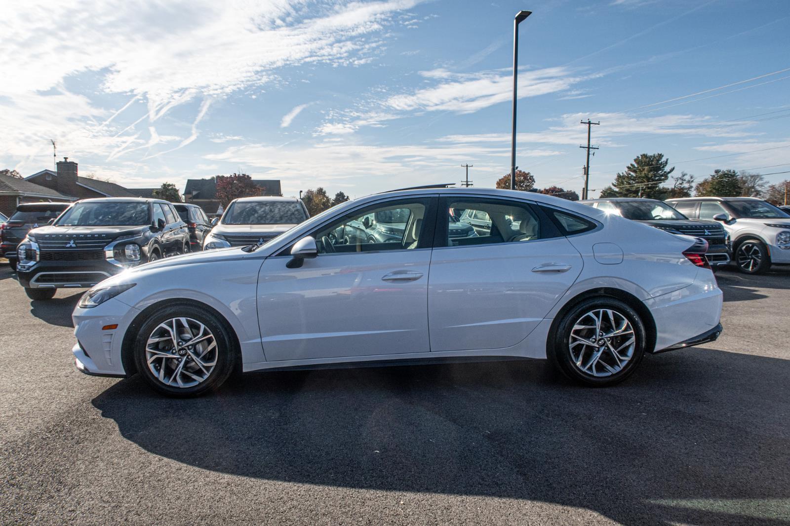 Used 2021 Hyundai Sonata SEL with VIN KMHL14JA9MA160611 for sale in Elkton, MD