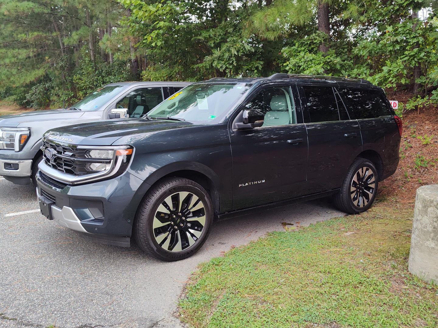 Stone Blue Metallic 2025 Ford Expedition SUV / Crossover Four-Wheel Drive Automatic