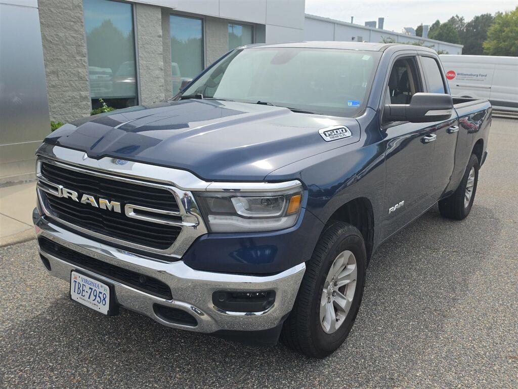 Patriot Blue Pearlcoat 2019 RAM 1500 Pickup Truck 4X2 8-Speed Automatic