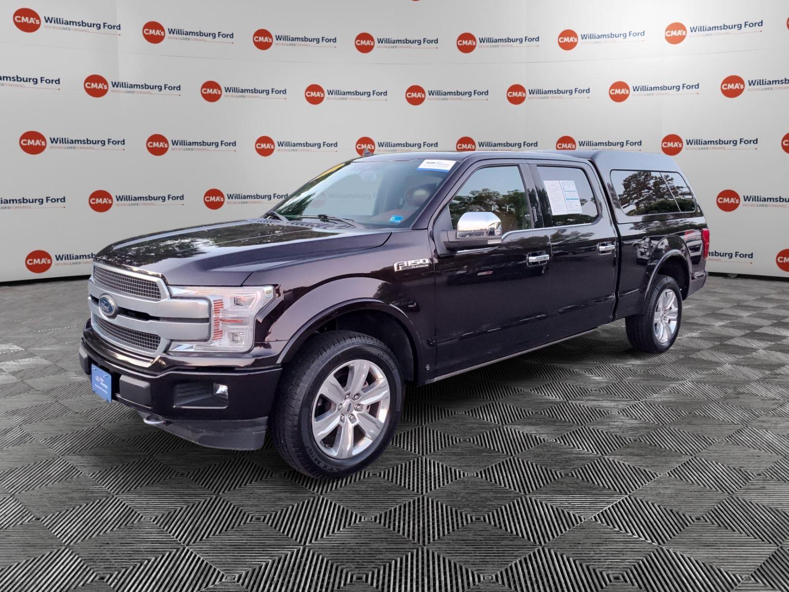 Magma Red 2020 Ford F-150 Platinum SuperCrew LB 4WD Pickup Truck Four-Wheel Drive Automatic