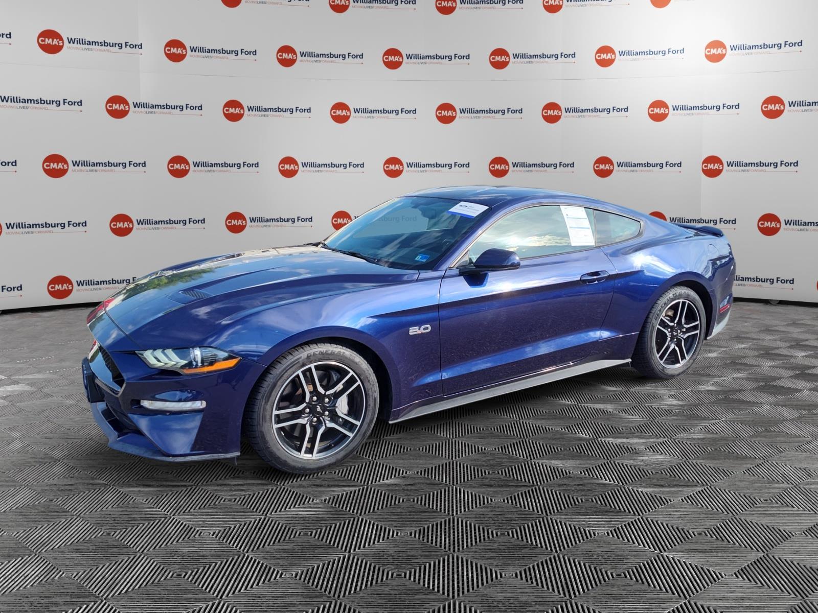 Kona Blue Metallic 2020 Ford Mustang GT Coupe RWD Coupe Rear-Wheel Drive 6-Speed Manual