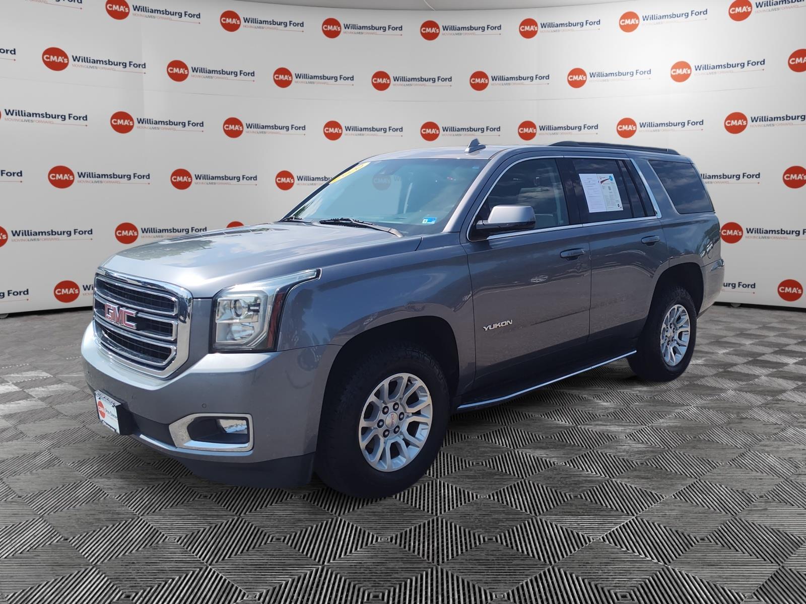 Quicksilver Metallic 2020 GMC Yukon SLT 4WD SUV / Crossover Four-Wheel Drive 6-Speed Automatic