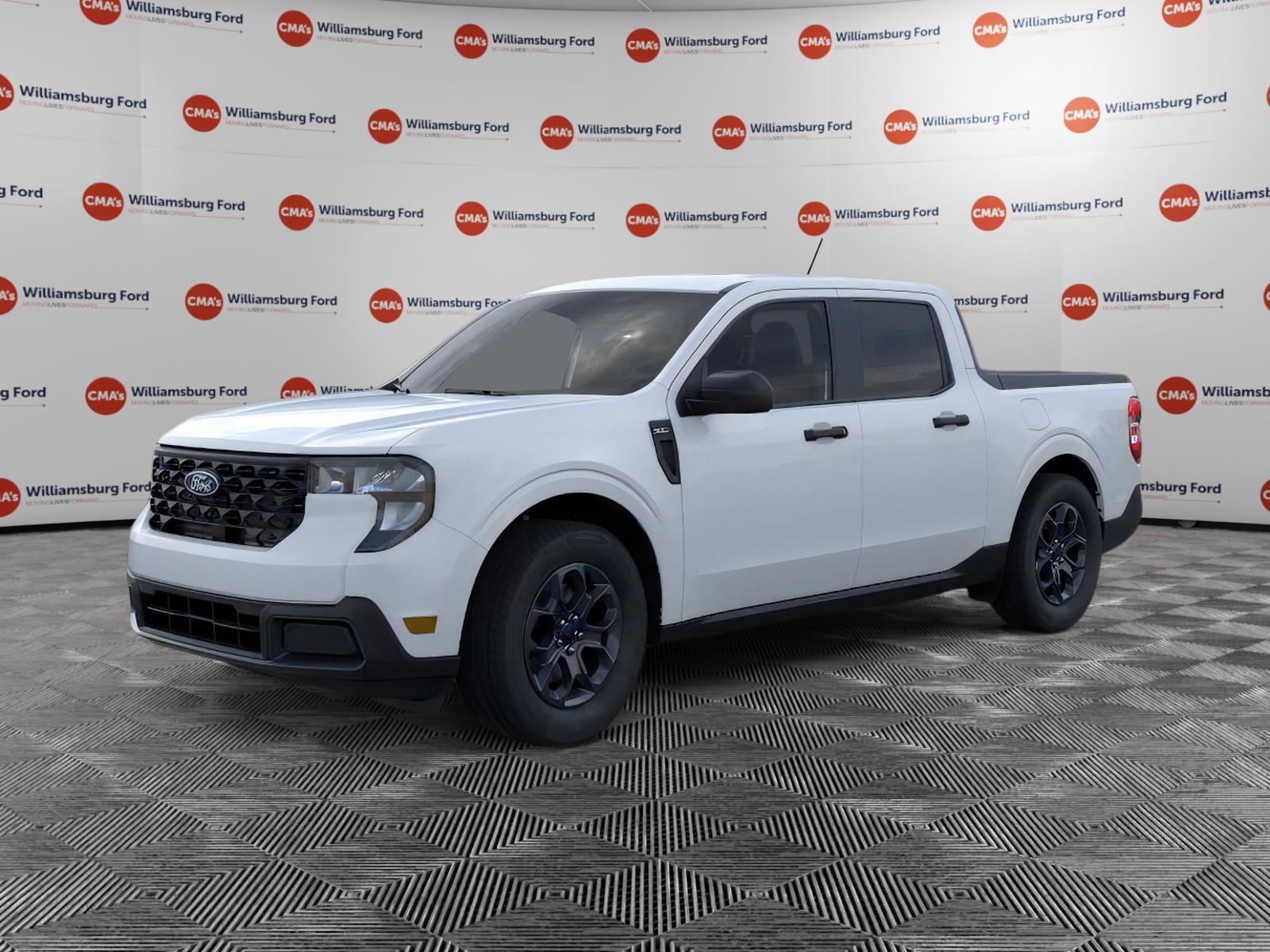 Space White 2026 Ford Maverick XLT SuperCrew AWD Pickup Truck All-Wheel Drive 8-Speed Automatic