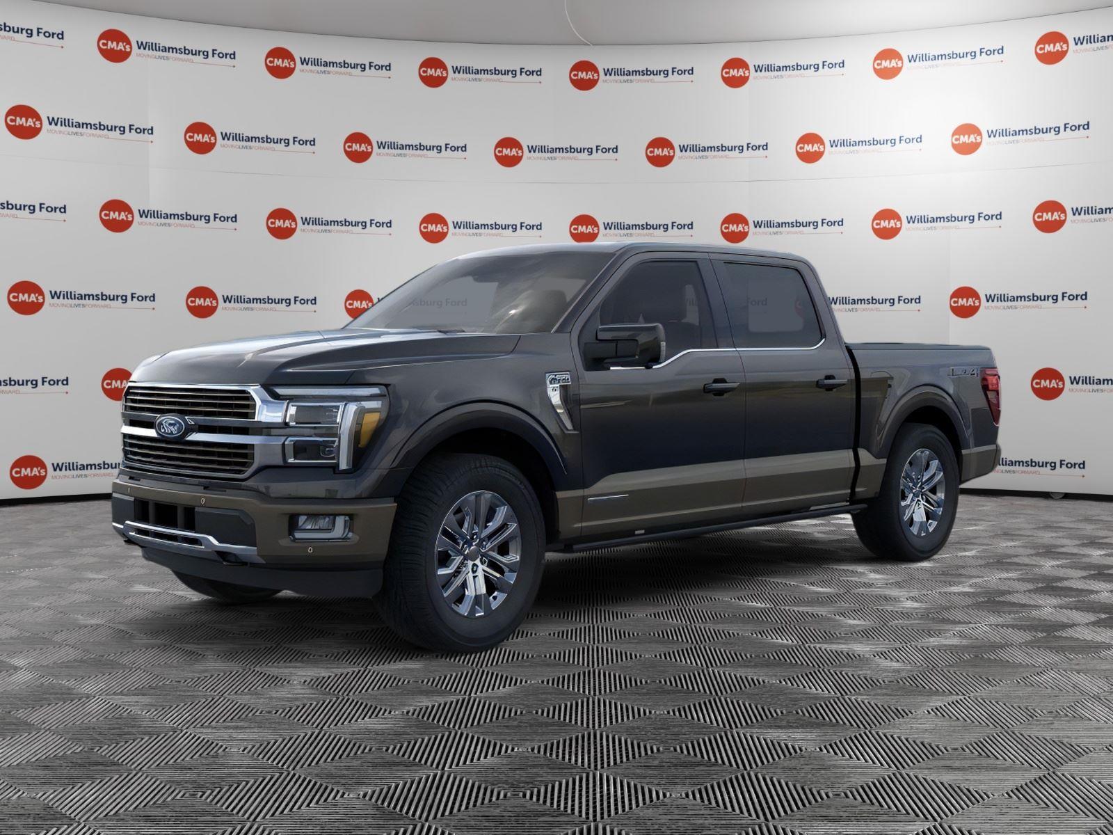 Agate Black/Marsh Gray 2026 Ford F-150 King Ranch SuperCrew 4WD Pickup Truck Four-Wheel Drive Automatic