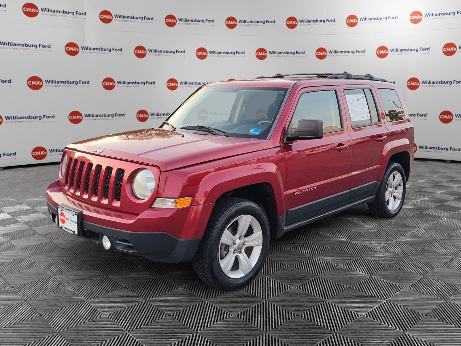 Deep Cherry Red Crystal Pearl 2013 Jeep Patriot SUV / Crossover Four-Wheel Drive Continuously Variable Transmission