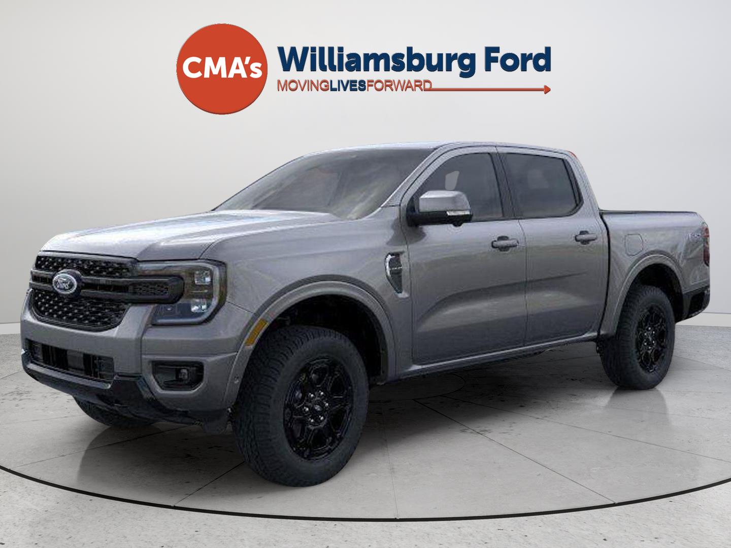 Carbonized Gray Metallic 2025 Ford Ranger Pickup Truck Four-Wheel Drive Automatic