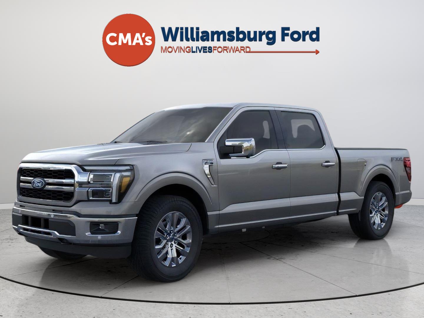 Carbonized Gray 2026 Ford F-150 Pickup Truck Four-Wheel Drive Automatic