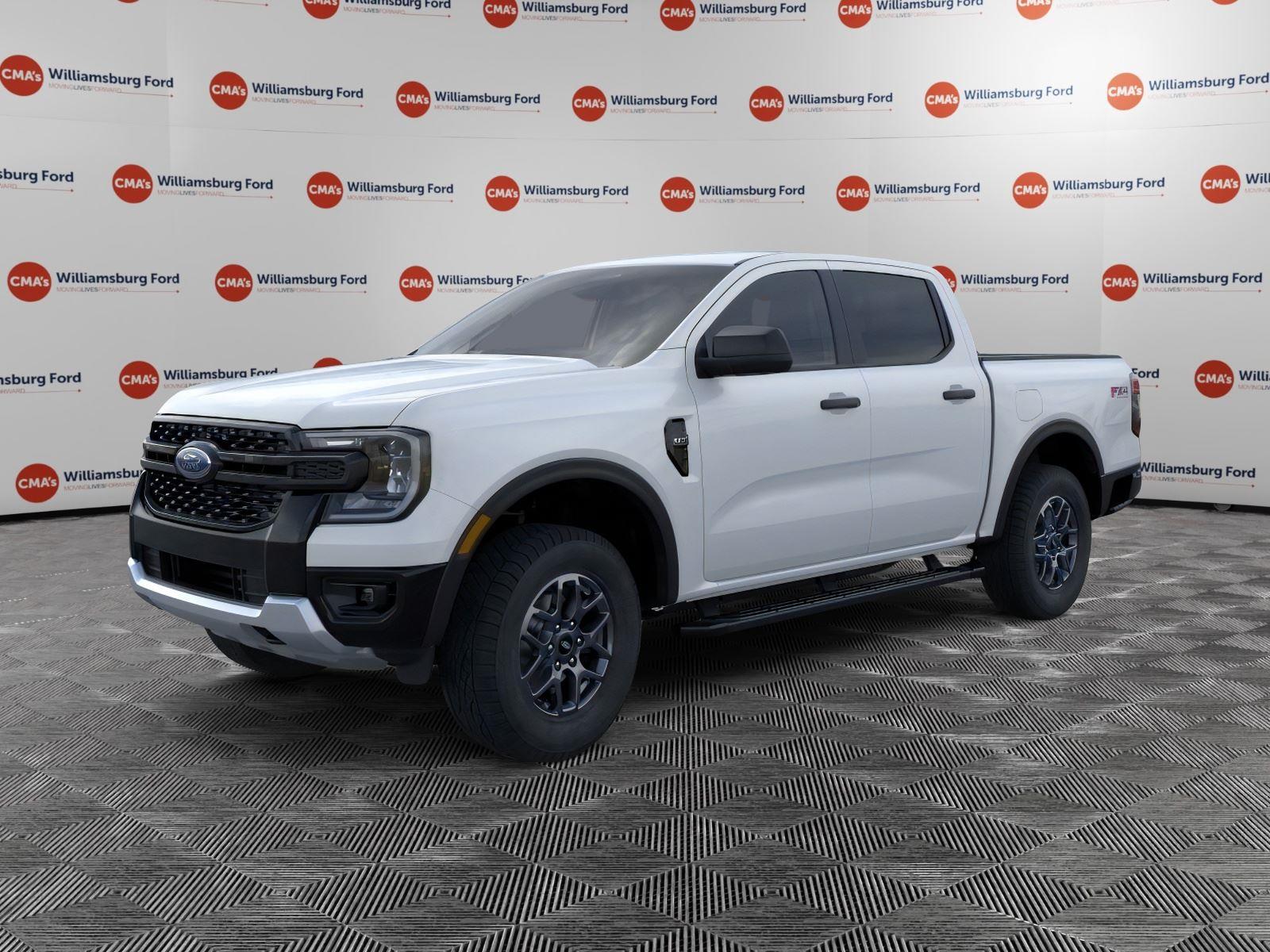 Oxford White 2026 Ford Ranger Pickup Truck Four-Wheel Drive Automatic
