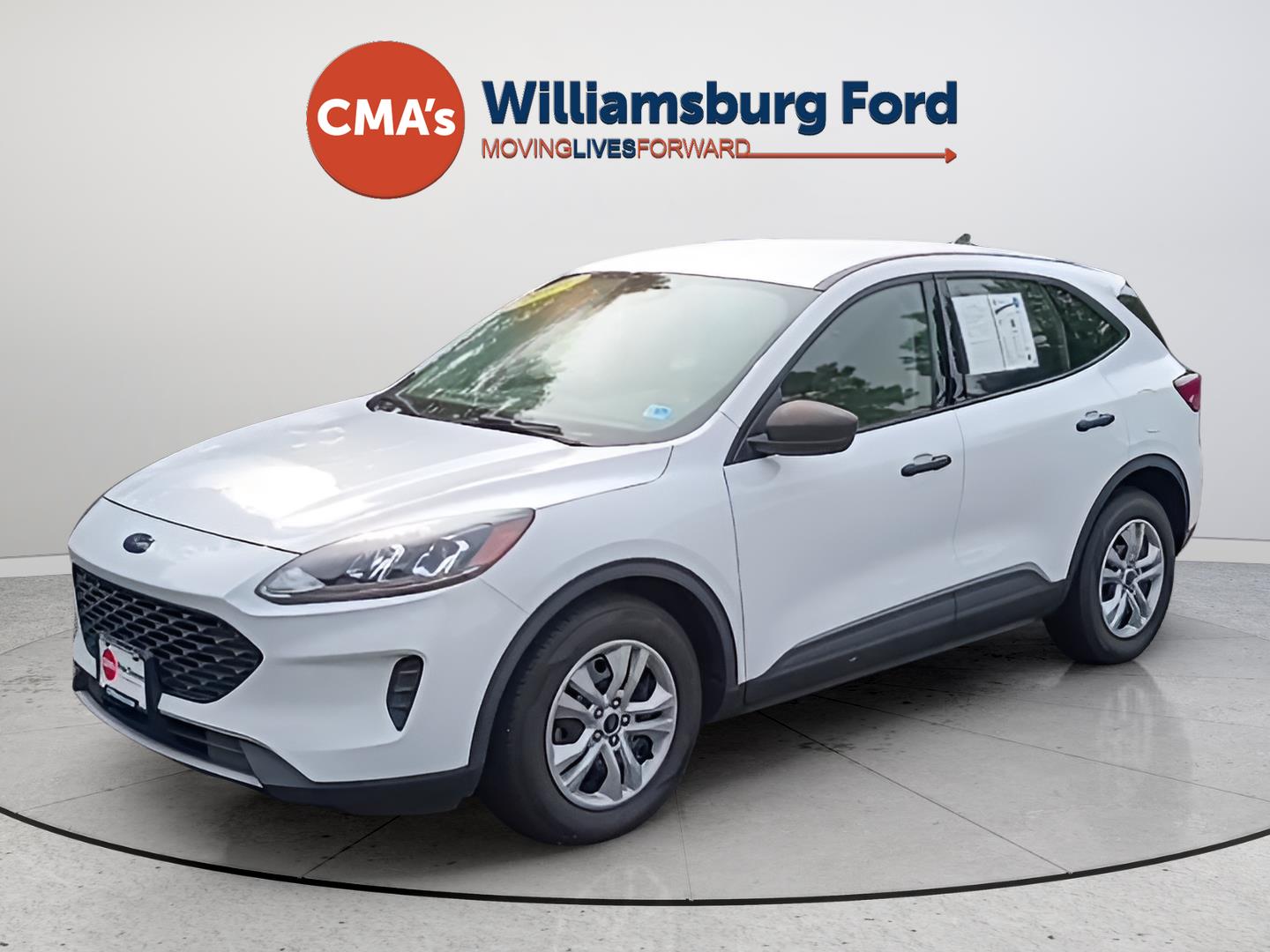 Oxford White 2021 Ford Escape SUV / Crossover Front-Wheel Drive 8-Speed Automatic