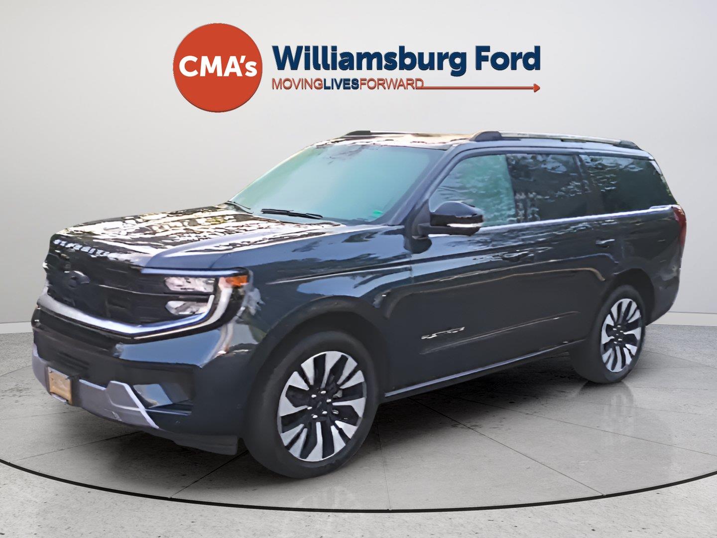 Stone Blue Metallic 2025 Ford Expedition SUV / Crossover Four-Wheel Drive Automatic