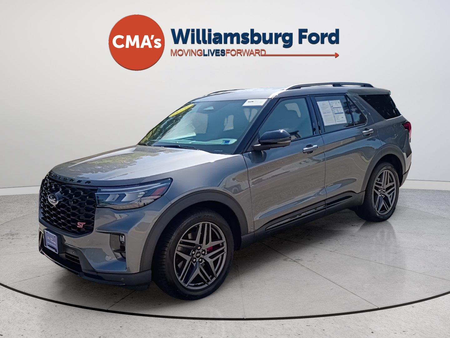 Carbonized Gray Metallic 2026 Ford Explorer SUV / Crossover All-Wheel Drive Automatic