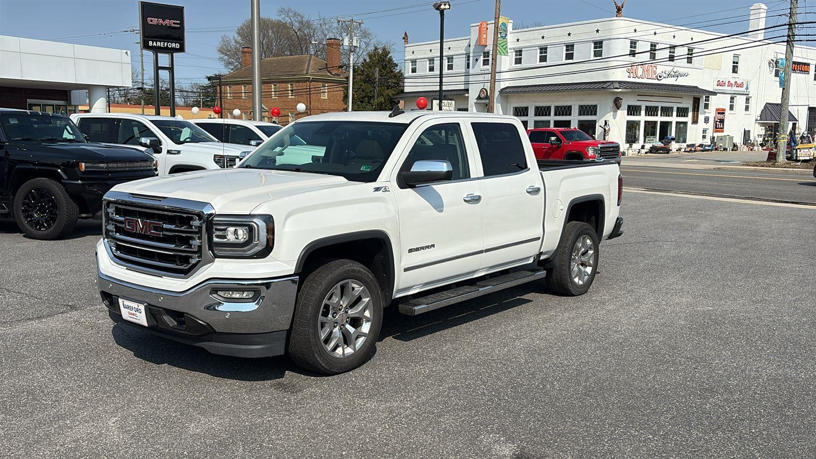 2018 GMC Sierra 1500 SLT Crew Cab 4WD