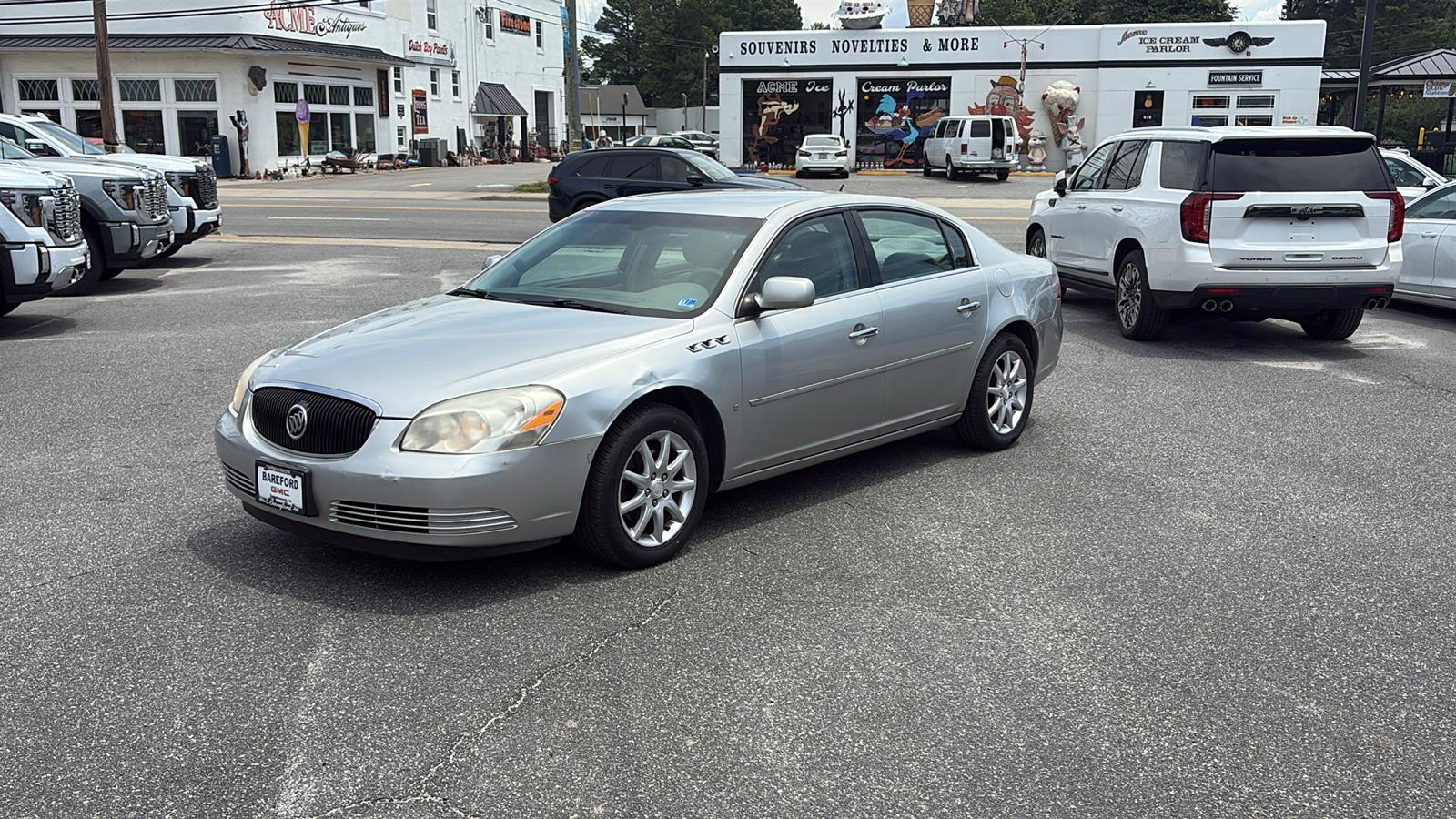 Silver (Platinum Metallic) 2008 Buick Lucerne CXL FWD Sedan Front-Wheel Drive 4-Speed Automatic