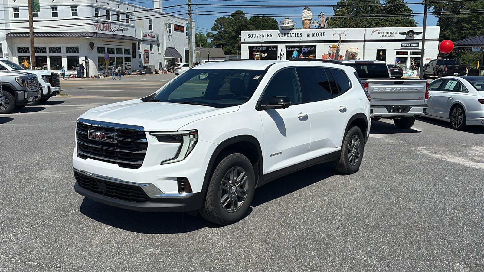 Summit White 2025 GMC Acadia Elevation FWD SUV / Crossover Front-Wheel Drive 8-Speed Automatic