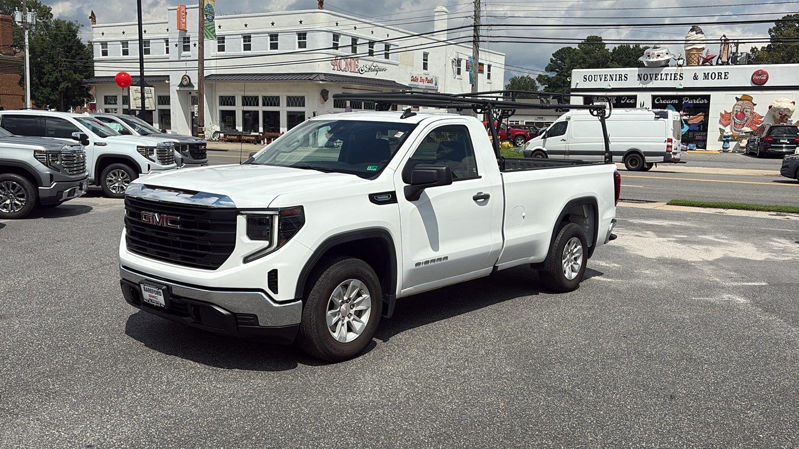 Summit White 2024 GMC Sierra 1500 Pickup Truck 4X2 8-Speed Automatic