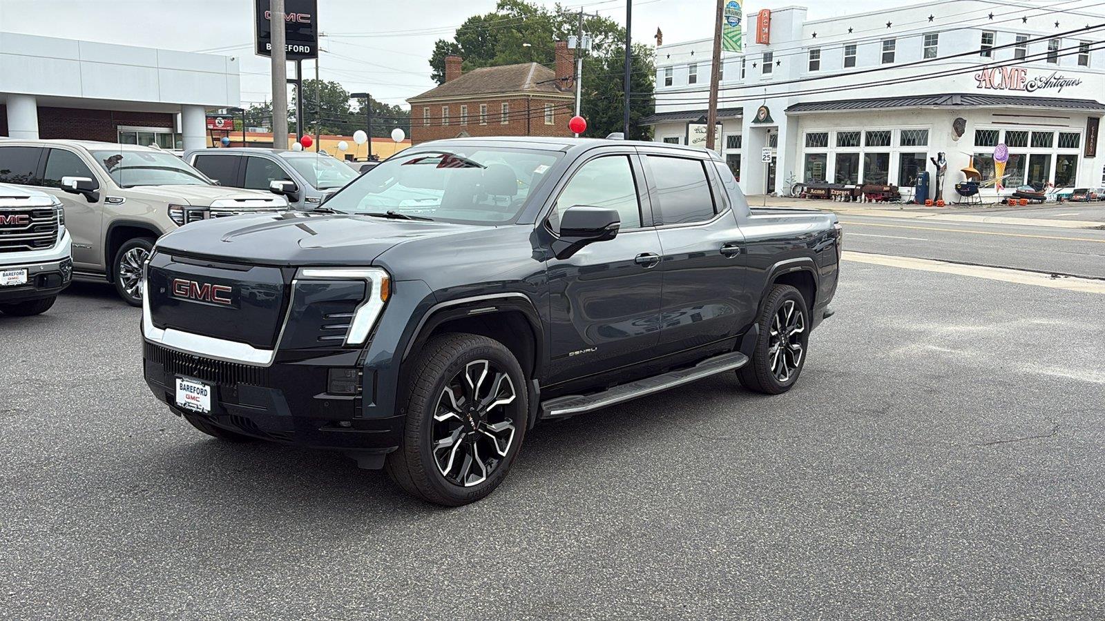 Deep Ocean Metallic 2026 GMC Sierra EV Pickup Truck All-Wheel Drive Automatic