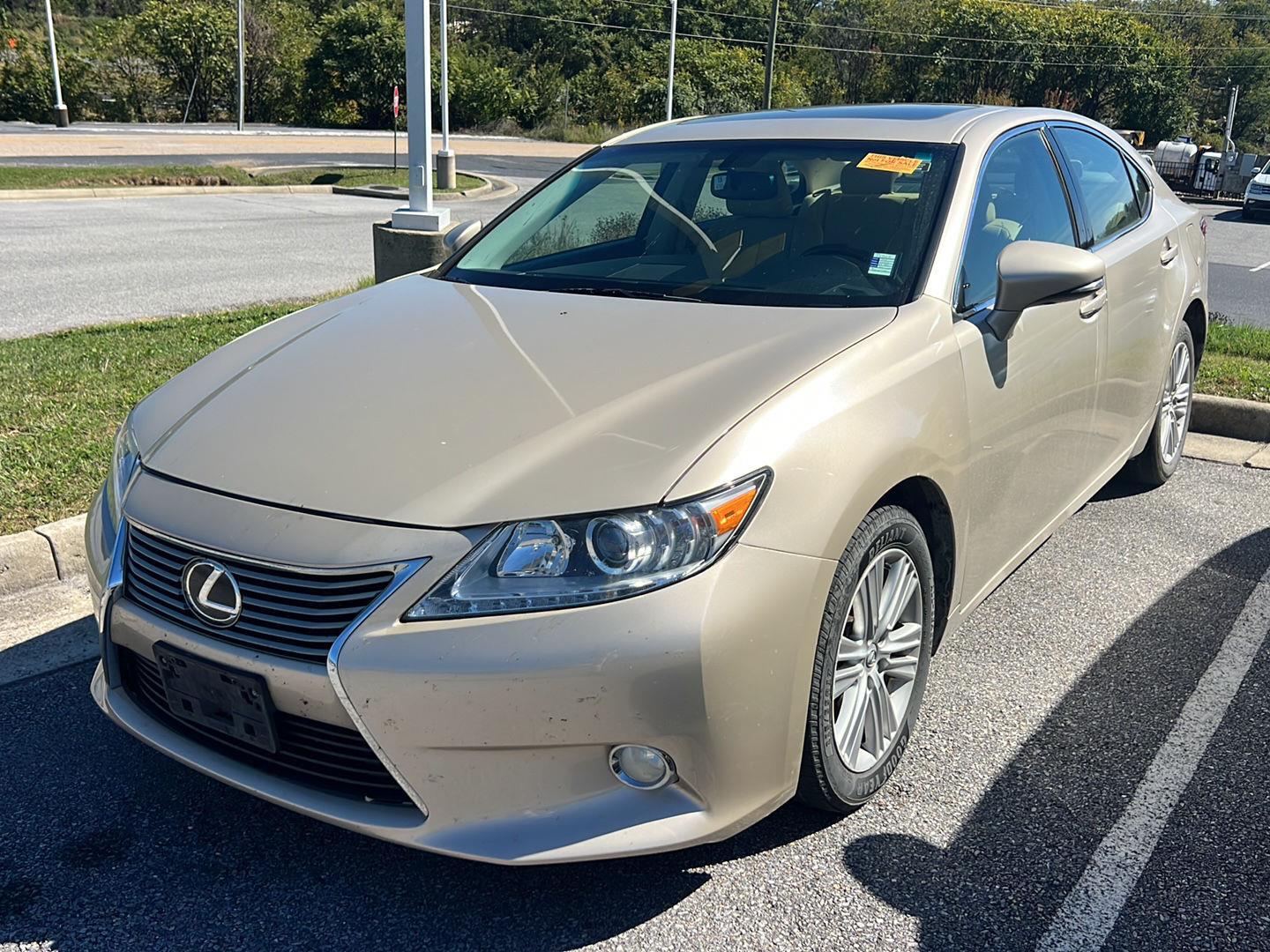 Satin Cashmere Metallic 2015 Lexus ES Sedan Front-Wheel Drive Automatic