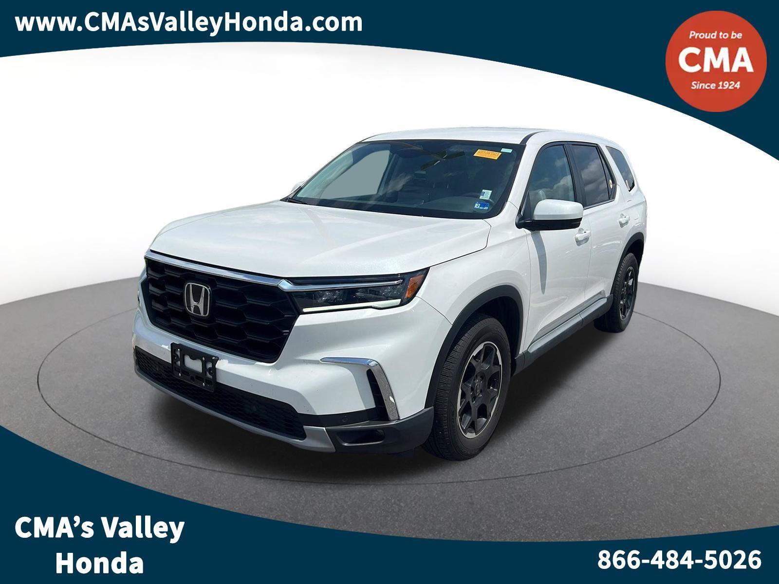 Platinum White Pearl 2025 Honda Pilot SUV / Crossover All-Wheel Drive Automatic