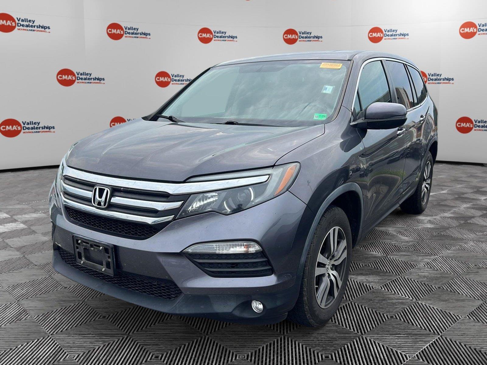 Gray (Modern Steel Metallic) 2017 Honda Pilot SUV / Crossover All-Wheel Drive Automatic