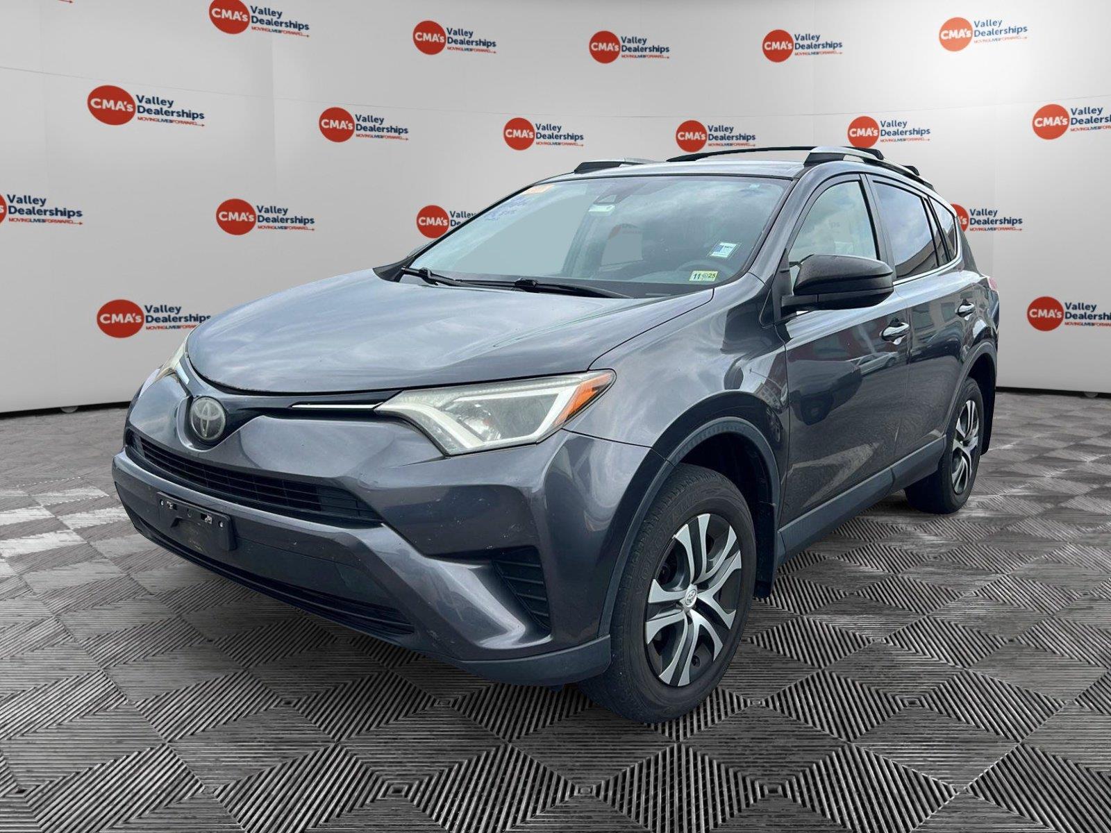 Magnetic Gray Metallic 2018 Toyota RAV4 SUV / Crossover All-Wheel Drive Automatic