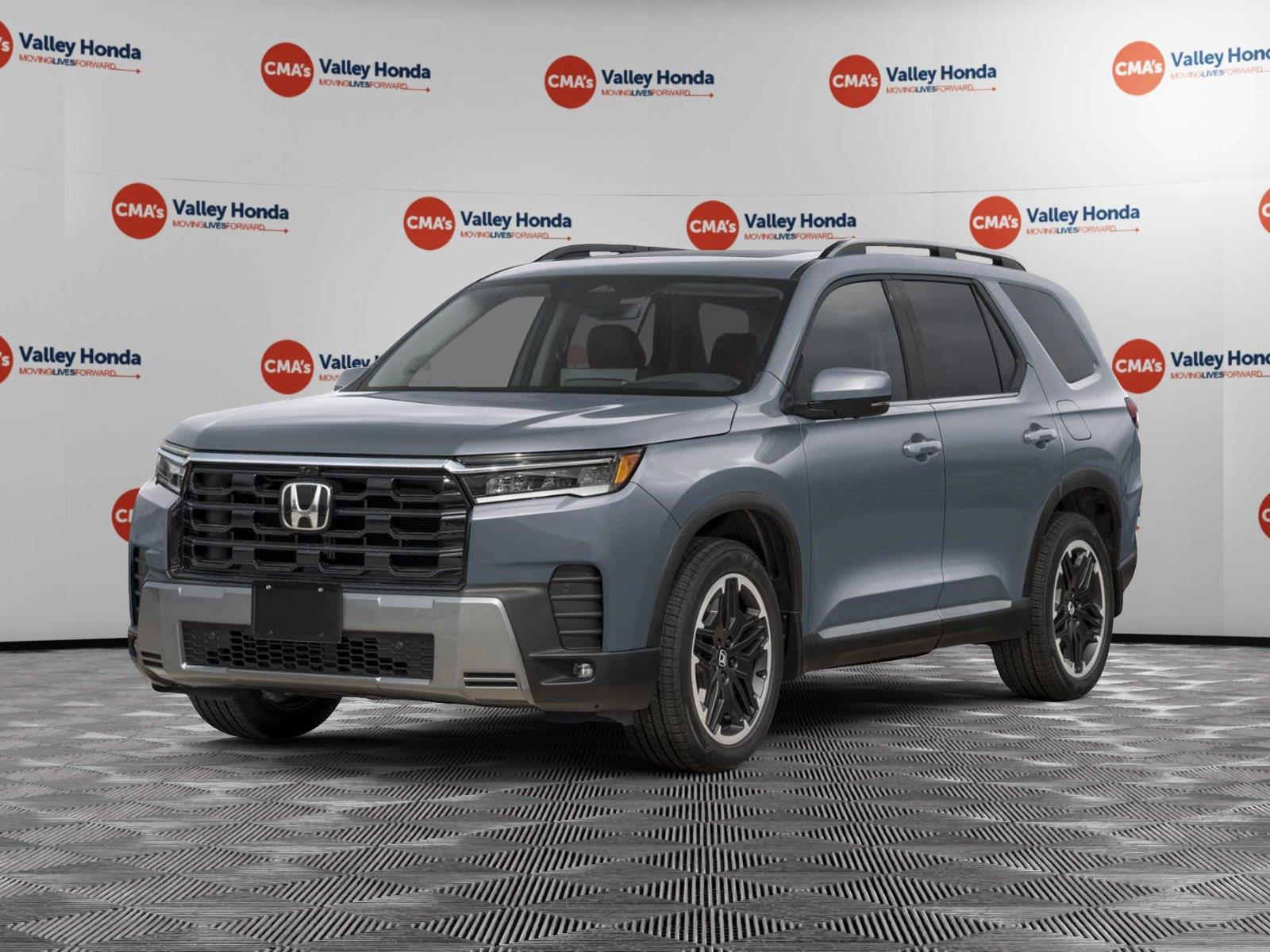 Gray (Modern Steel Metallic) 2026 Honda Pilot SUV / Crossover All-Wheel Drive Automatic