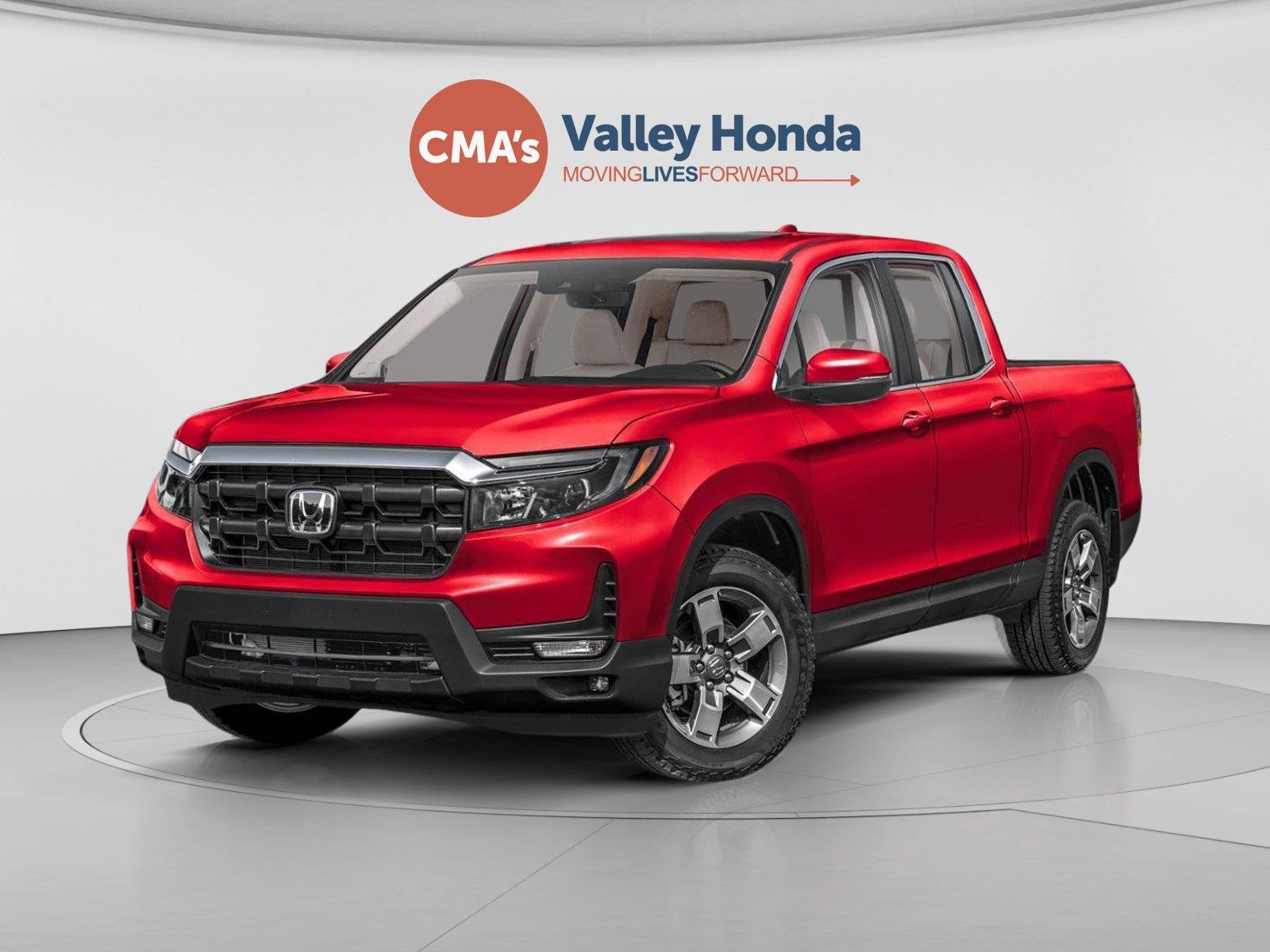 Radiant Red Metallic II 2026 Honda Ridgeline Pickup Truck All-Wheel Drive Automatic
