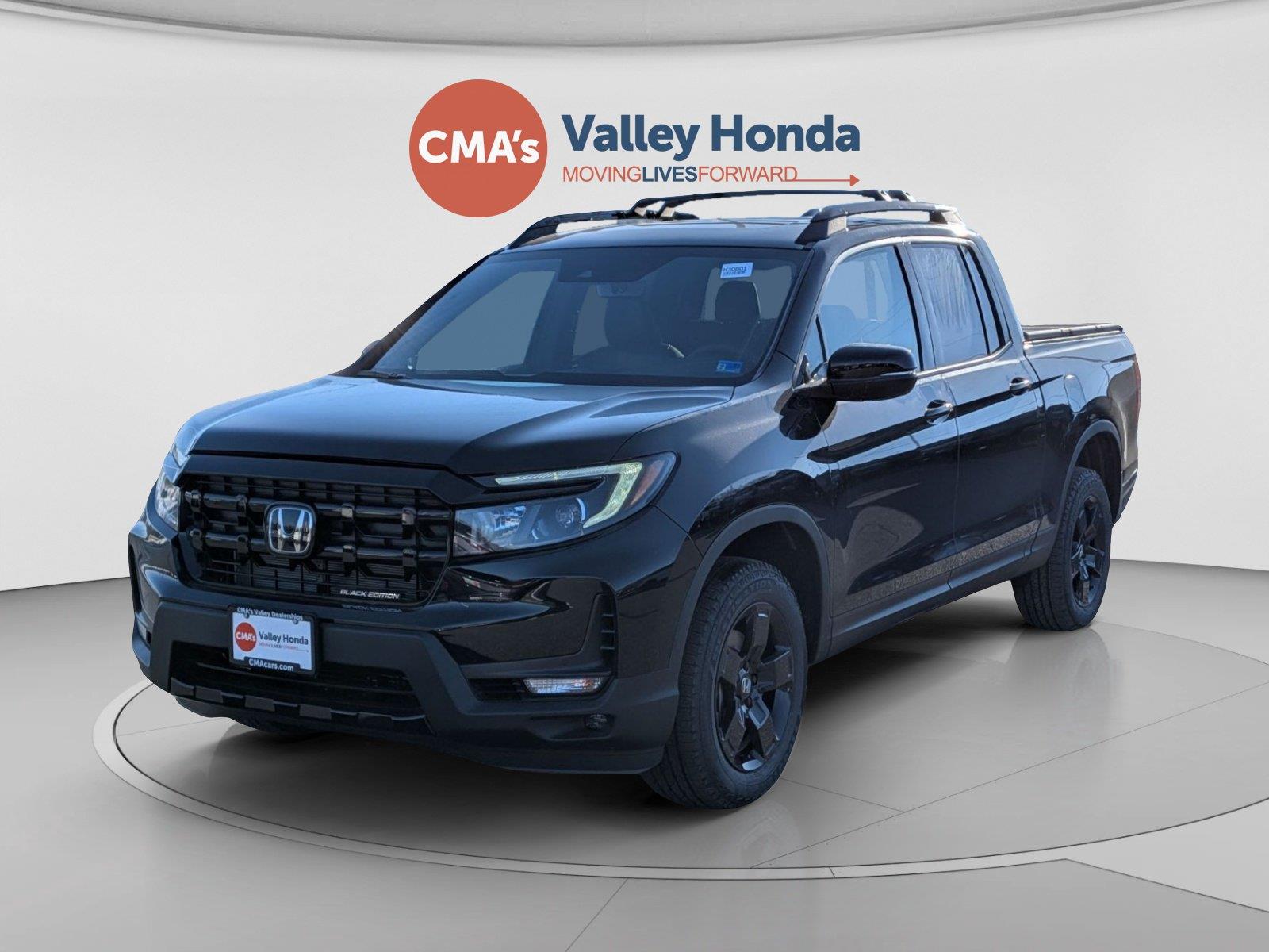 Crystal Black Pearl 2026 Honda Ridgeline Pickup Truck All-Wheel Drive 9-Speed Automatic