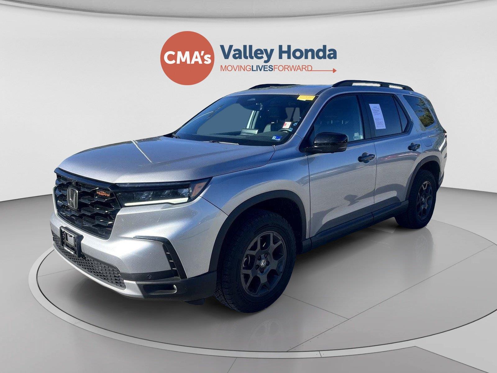 Lunar Silver Metallic 2025 Honda Pilot SUV / Crossover All-Wheel Drive Automatic