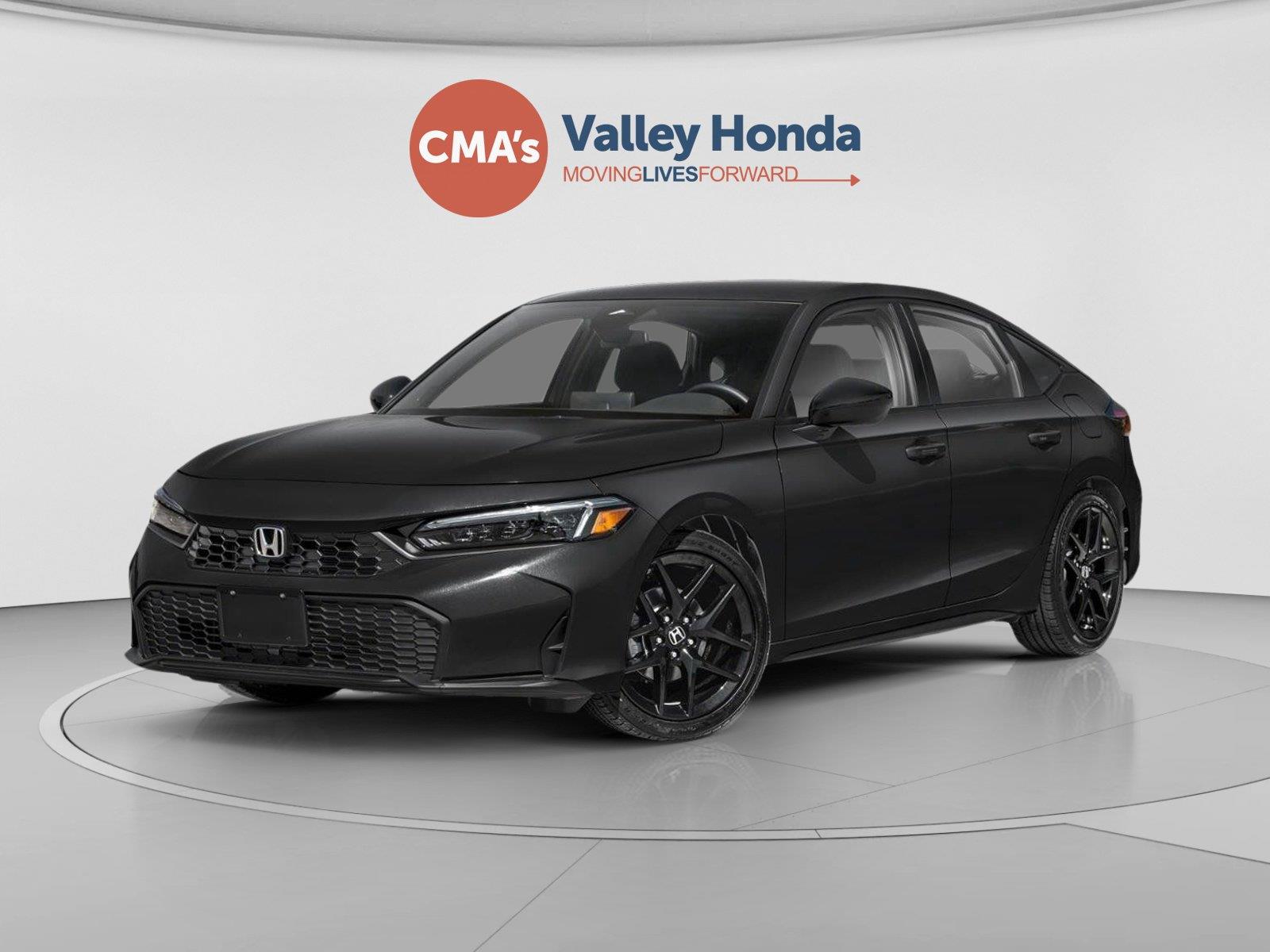Crystal Black Pearl 2026 Honda Civic Hatchback Hatchback Front-Wheel Drive Continuously Variable Transmission