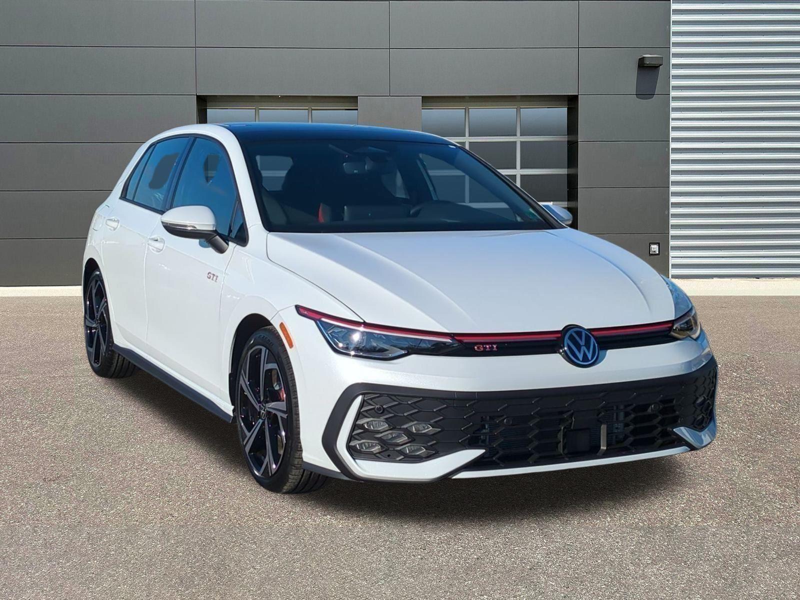 Opal White Pearl 2026 Volkswagen Golf GTI SE FWD Hatchback Front-Wheel Drive Automatic