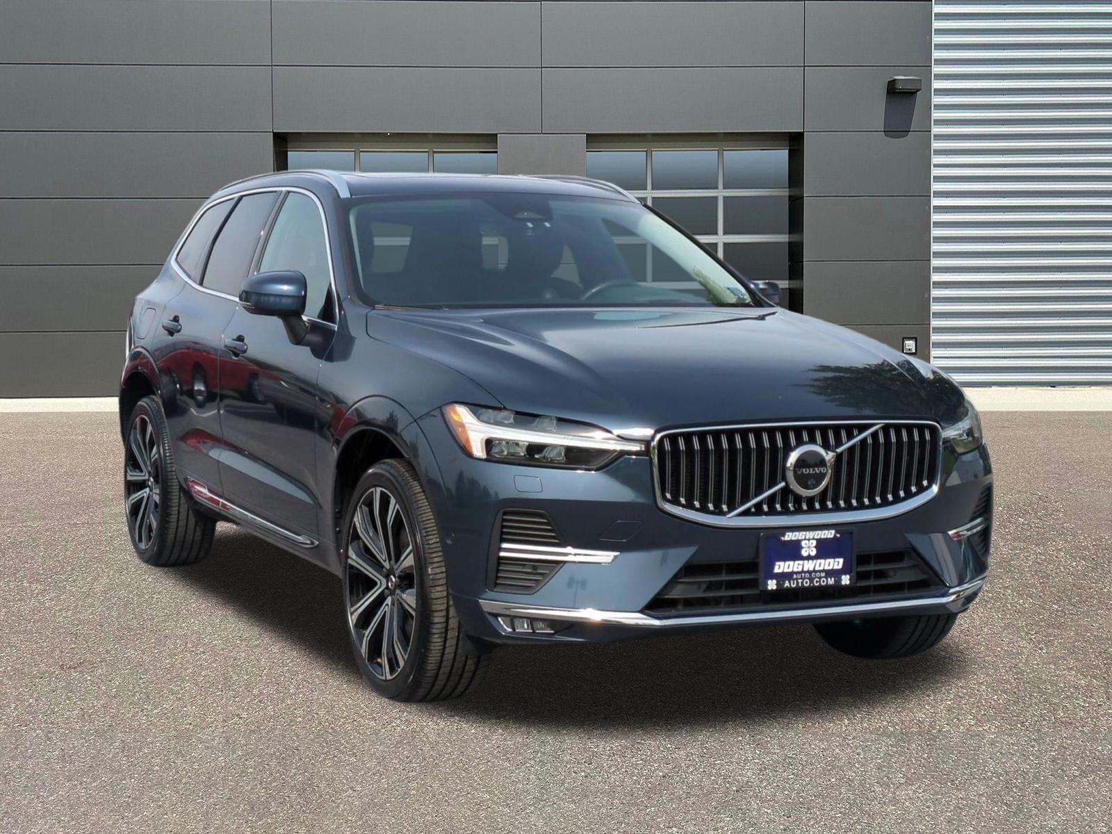 Denim Blue Metallic 2023 Volvo XC60 B5 Ultimate Bright Theme AWD SUV / Crossover All-Wheel Drive Automatic