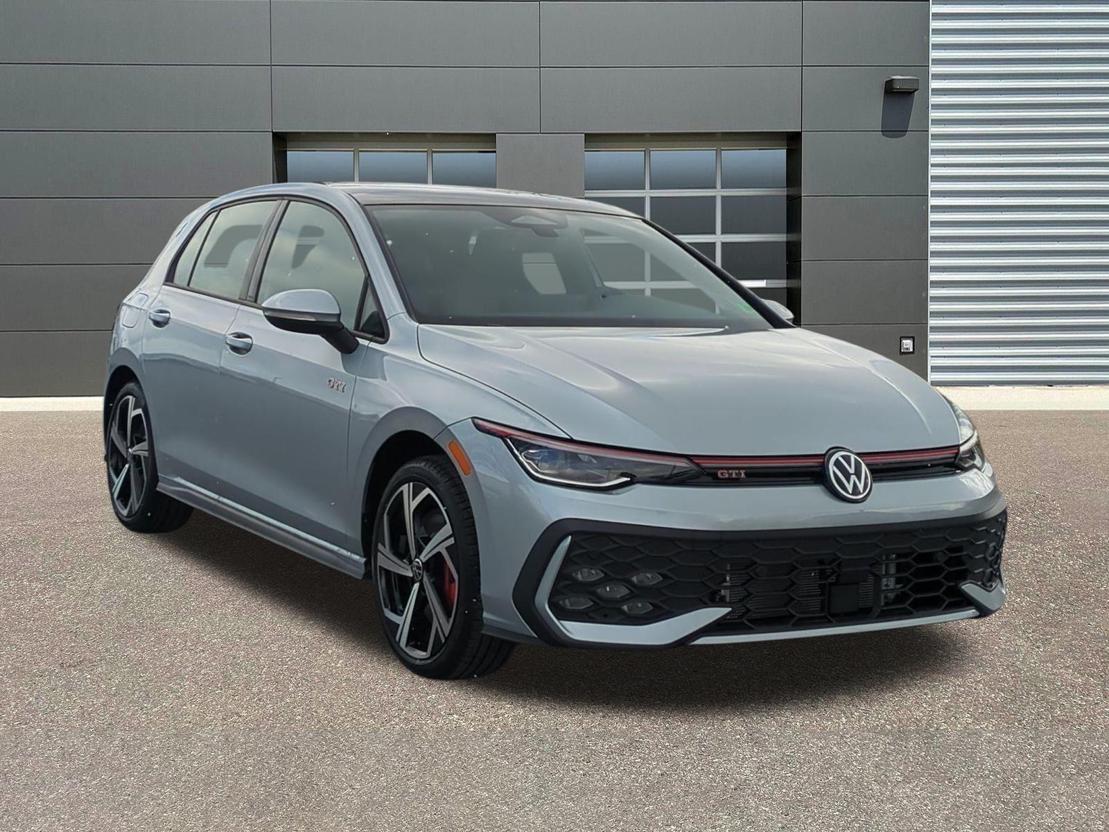 Alpine Silver Metallic 2026 Volkswagen Golf GTI SE FWD Hatchback Front-Wheel Drive Automatic