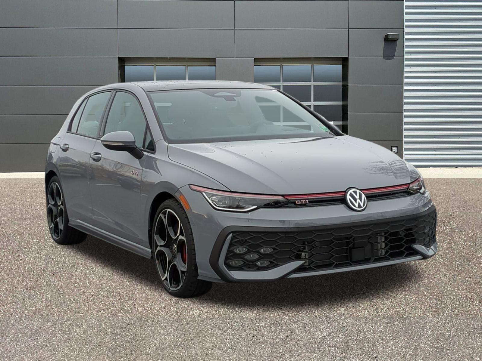 Moonstone Gray 2026 Volkswagen Golf GTI Autobahn FWD Hatchback Front-Wheel Drive Automatic