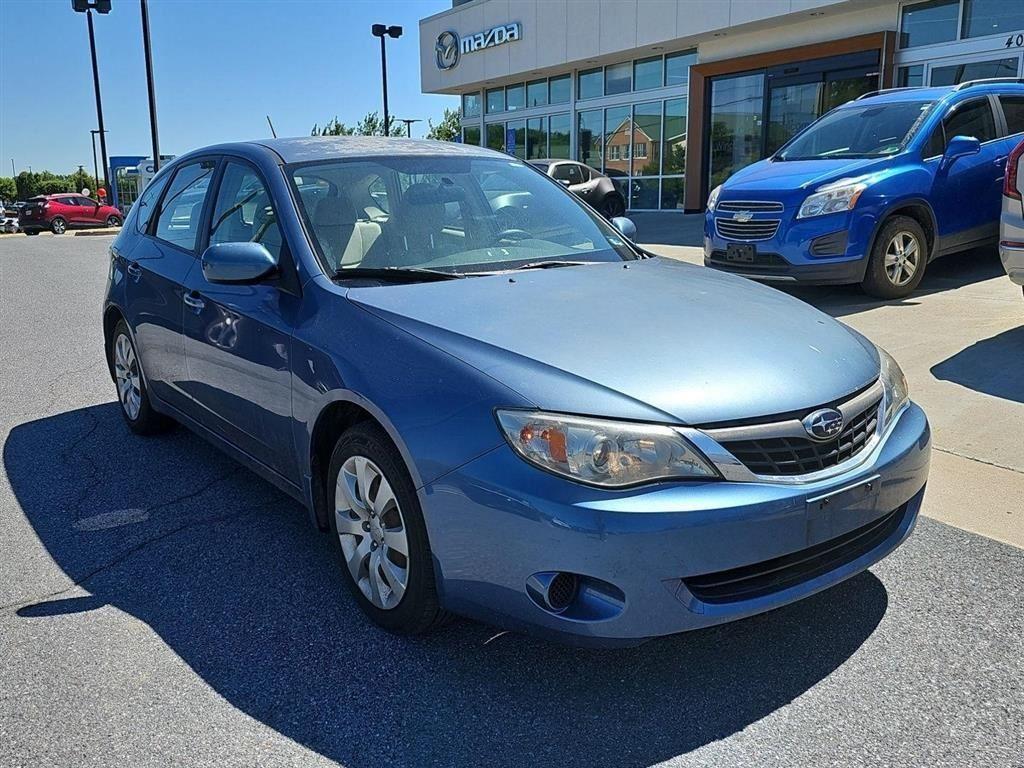 Newport Blue Pearl 2009 Subaru Impreza 2.5i Hatchback Hatchback All-Wheel Drive Manual