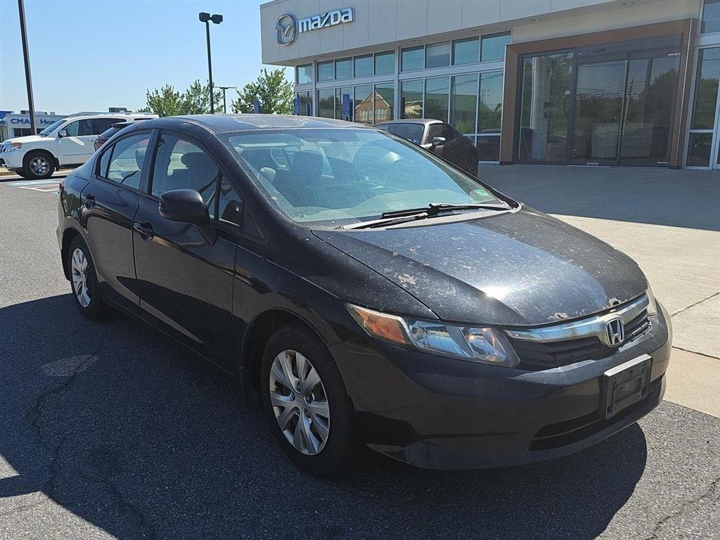  2012 Honda Civic LX Sedan Front-Wheel Drive Manual