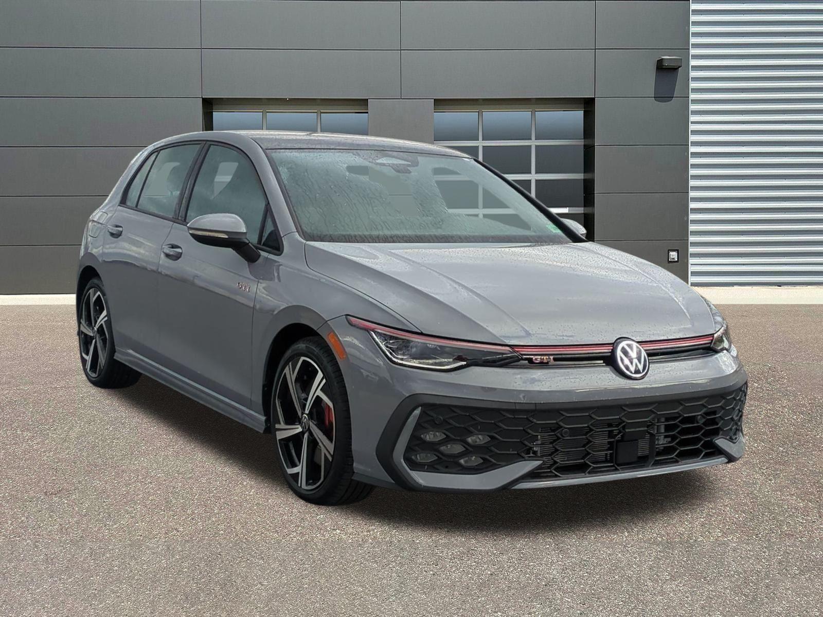 Moonstone Gray 2026 Volkswagen Golf GTI SE FWD Hatchback Front-Wheel Drive Automatic