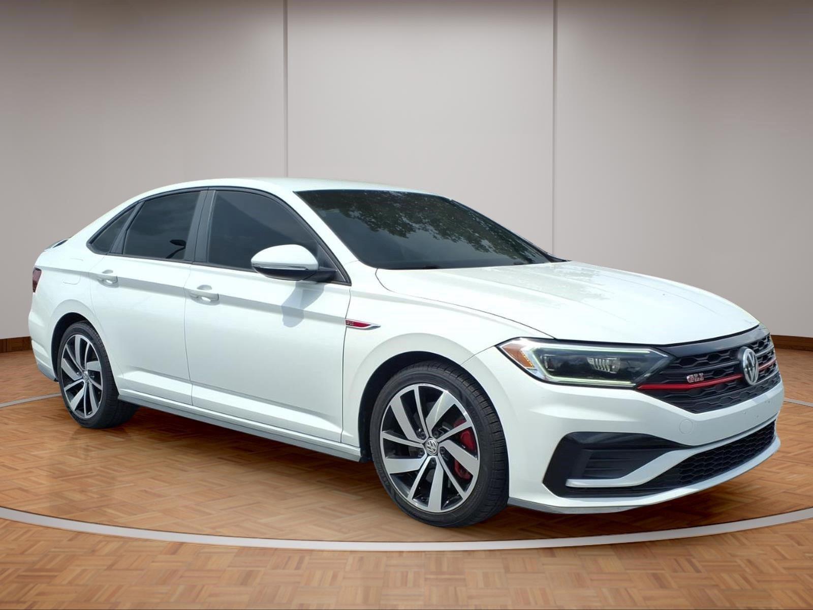 Pure White 2021 Volkswagen Jetta GLI Sedan Front-Wheel Drive Automatic