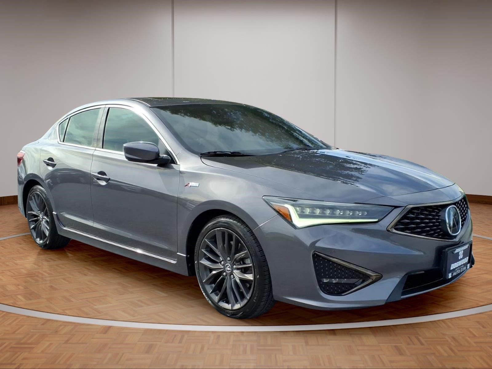 Gray (Modern Steel Metallic) 2022 Acura ILX Sedan Front-Wheel Drive Automatic