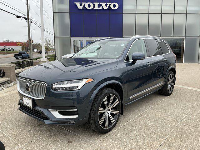 Denim Blue Metallic 2023 Volvo XC90 B6 Ultimate Bright Theme 7-Passenger AWD SUV / Crossover All-Wheel Drive Automatic