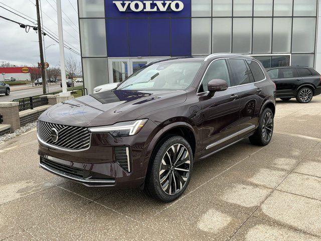 Mulberry Red Metallic 2026 Volvo XC90 Recharge T8 Ultra 7-Passenger eAWD SUV / Crossover All-Wheel Drive Automatic