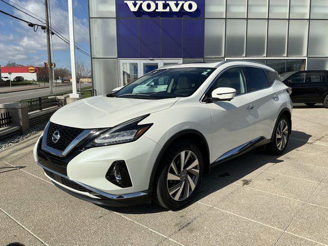Pearl White Tricoat 2020 Nissan Murano SL FWD SUV / Crossover Front-Wheel Drive Continuously Variable Transmission