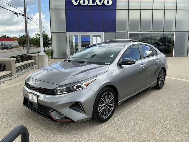 Steel Gray 2024 Kia Forte Sedan Front-Wheel Drive Continuously Variable Transmission